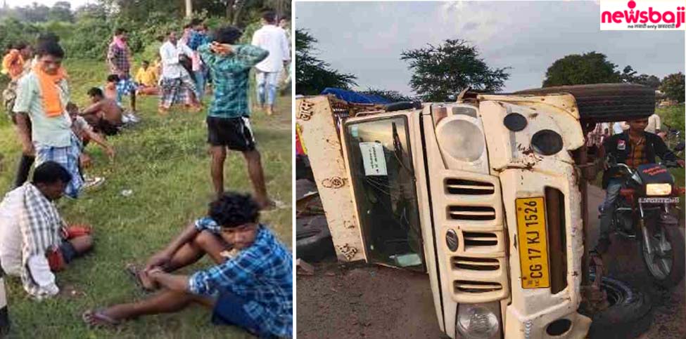 जगदलपुर से गीदम जाने वाले रास्ते पर हुआ भीषण सड़क हादसा.