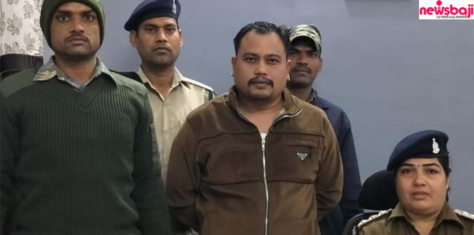 भिलाई में पुलिस ने दीपक नेपाली को गिरफ्तार कर लिया है.