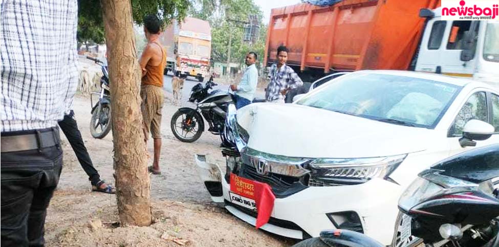 कोरबा जिले में हुए हादसे में पाली-तानाखार विधायक बाल-बाल बचे हैं.