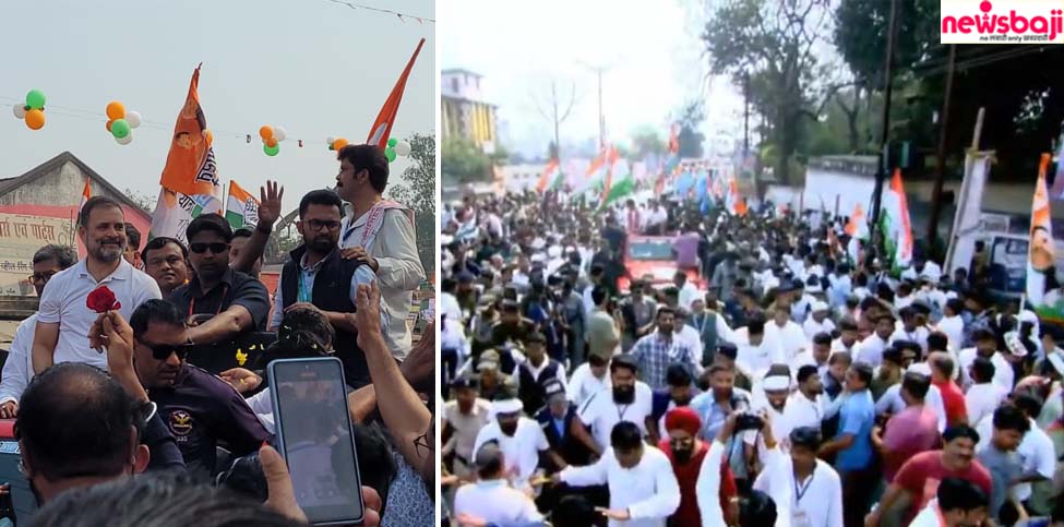 रायगढ़ में राहुल गांधी की न्याय यात्रा विश्राम के बाद फिर शुरू हो गया है.