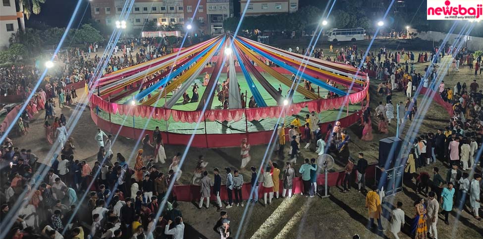 संजय रूंगटा इंस्टीट्यूशंस में डांडिया और गरबा नाइट की धूम मची.